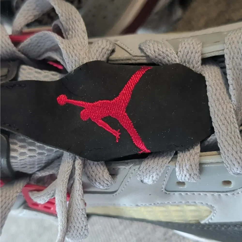 Air Jordan Spizike Wolf Grey Mens Size 11 Black Gym Red Retro Shoes 315371-003